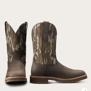 Tecovas x Mossy Oak Rugged Square Toe